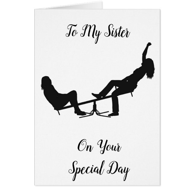 ***SISTER*** BEING YOUR SIS IS SO MUCH FUN (Voorkant)