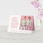 Sister Best Friends Forever Photo Pink Birthday Kaart<br><div class="desc">Sister Best Friends Forever Photo Pink Birthday Especially for your sister on her birthday. Easily add your own favorite photo of you both and personalise your greeting at the bottom and inside.</div>