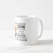 Sister Best Gift Koffiemok (Voorkant rechts)