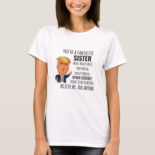Sister Best Gift T-shirt (Voorkant)