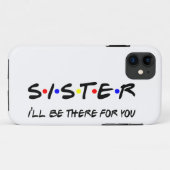 Sister Bestie Case-Mate iPhone Case (Achterkant (horizontaal))