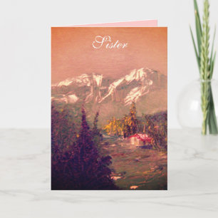 Sister Birthday Card Kaart