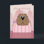 Sister Birthday Kaart - Schattigee Bulldog in een<br><div class="desc">Sister Birthday Kaart - Schattigee Bulldog in een portemonnee - Purse Pet</div>