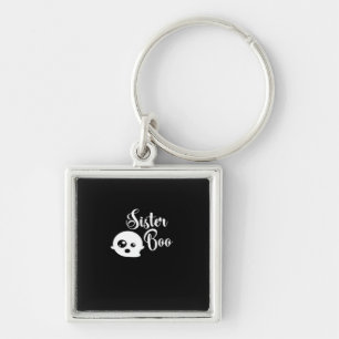 Sister Boo Halloween Klassieke Look Sleutelhanger