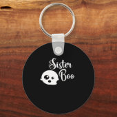 Sister Boo Halloween Sleutelhanger (Voorkant)