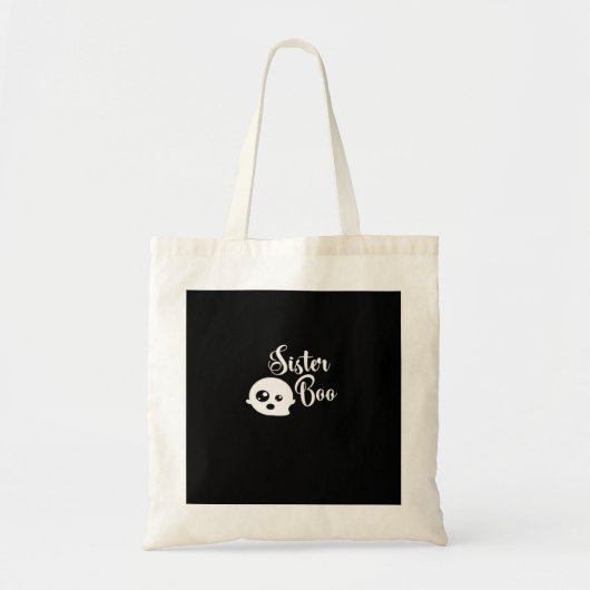 Sister Boo Halloween Tote Bag (Voorkant)
