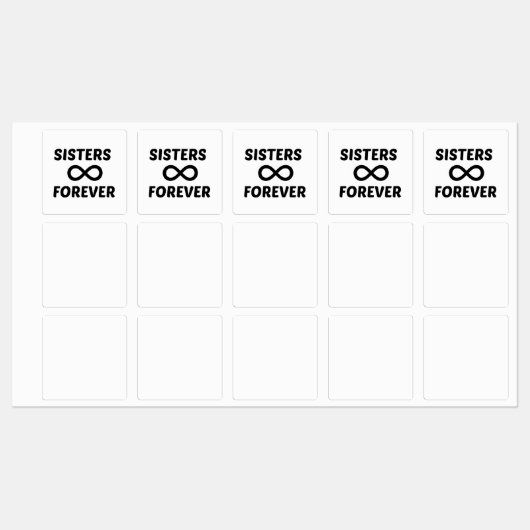 SISTER BUITENLANDSE INFINITEIT LABELS (Vel)