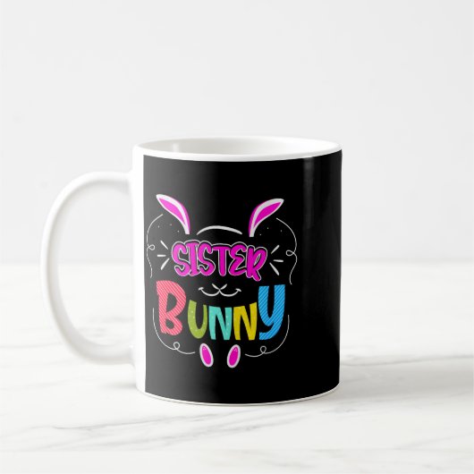 Sister Bunny Premium Tri-blend  Koffiemok (Links)