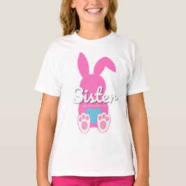 Sister Bunny T-Shirt – Schattige Familie Paascadea