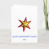 Sister Christmas Kaart (Achterkant)