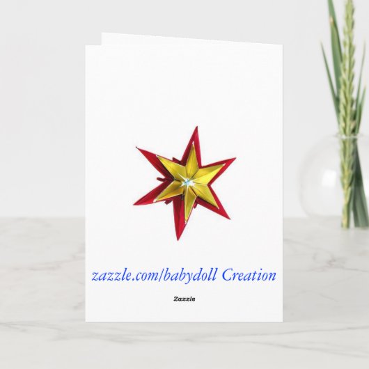 Sister Christmas Kaart (Achterkant)