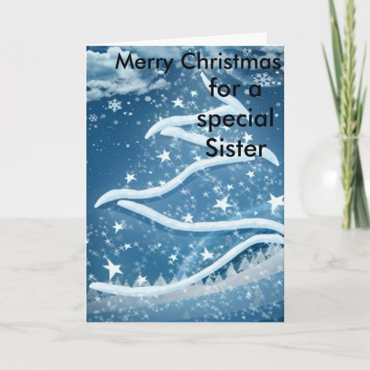 Sister Christmas Kaart (Voorkant)