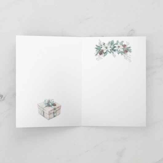 Sister Christmas Tree Feestdagen Kaart (Binnen)