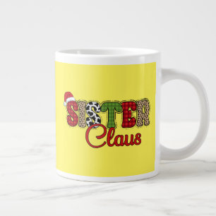Sister Claus - Kerst Design Grote Koffiekop