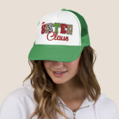 Sister Claus - Kerst Design Trucker Pet (In situ)
