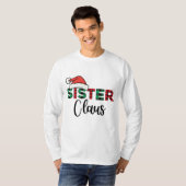 Sister Clause Mannen Basic T-shirt met lange mouwe (Voorkant volledig)