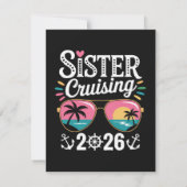 Sister Curising 2026 Aankondiging (Achterkant)