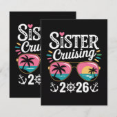 Sister Curising 2026 Aankondiging (Voorkant / Achterkant)