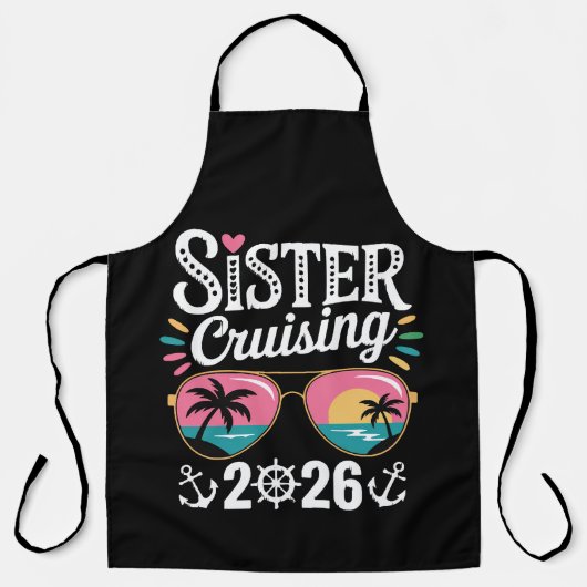 Sister Curising 2026 Schort (Voorkant)