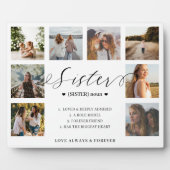 Sister Definition Script Photo Collage Keepomwille Fotoplaat (Voorkant)