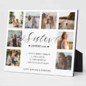 Sister Definition Script Photo Collage Keepomwille Fotoplaat (Zijkant)