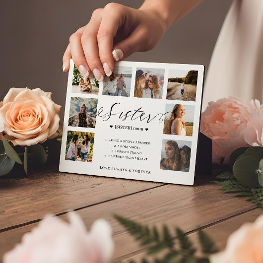 Sister Definition Script Photo Collage Keepomwille Fotoplaat