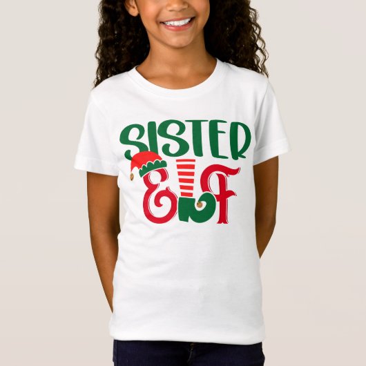 Sister Elf T-shirt (Voorkant)