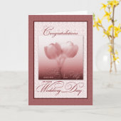 Sister en haar nieuwe weduwschap kaart (Gele Bloem)