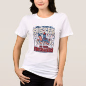 Sister Firecrackers Ruilen Tri-Blend Shirt (Voorkant)
