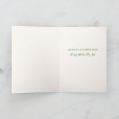 Sister Floral Hearts  Roze Moederdag Kaart (Binnen)