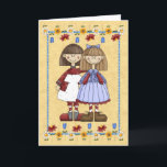Sister Friendship Verjaardag Kaart<br><div class="desc">Zeg Happy Birthday met deze leuke kaart van het Cozy Country Collectie op www.zazzle.com/RanchLady* >>>  ontwerp: verander een van de afbeeldingen of tekst en voeg uw eigen bericht toe!</div>