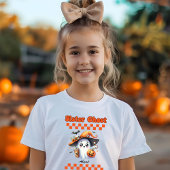 Sister Ghost Gepersonaliseerde Naam Halloween Gift T-shirt