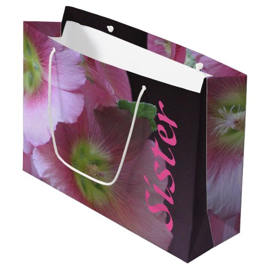 Sister Gift-Bag Large Cadeautasje (Voorkant Gekanteld)