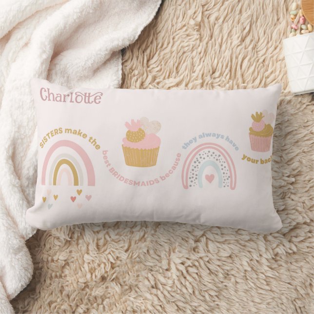 SISTER Gift - Bridesmaids Voorstel Cadeauidee Kussen (Deken)