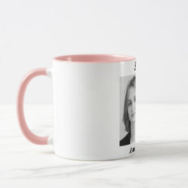 Sister Gift Mug with Photo & Name – Pink Cup Style Mok