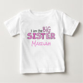 Sister Girly Pink Modern Typography Cute (Voorkant)