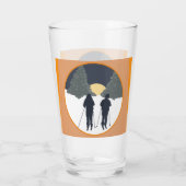 Sister glass glas (Achterkant)