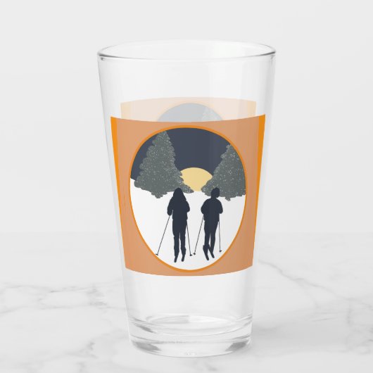 Sister glass glas (Achterkant)