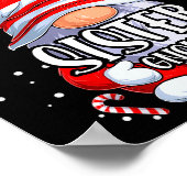 Sister Gnome Christmas Pajamas Matching Family Gro Poster (Hoek)