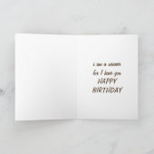 SISTER-I BEN EEN WINNER VOOR IK HEB JULLIE BIRTHDA KAART (Binnen)