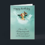 Sister in Law Fairy Verjaardag Kaart met Duiven<br><div class="desc">Sister in Law Fairy Verjaardag Kaart met Duiven</div>