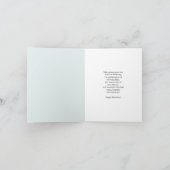 Sister-in-Law Happy March Birthday Blue Bird  Kaart (Binnen)