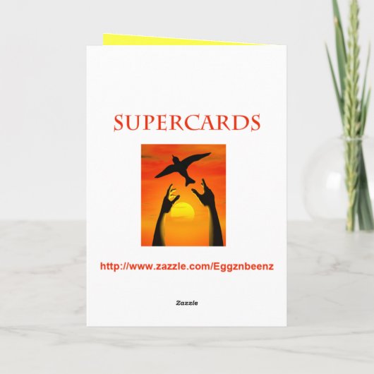 Sister-in-Law muzikale verjaardagskaart met een vi Kaart (Achterkant)