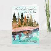 Sister-in-law Sympathy Card Kaart (Voorkant)