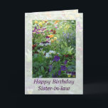 Sister-in-law Verjaardag Kaart door Janz<br><div class="desc">Aangepaste Verjaardag Kaart Design door Janz © 2008-2013 Jan Fitzgerald. Alle rechten voorbehouden. Grafisch ontwerp,  kunstwerk en fotografie door Jan & Michael Fitzgerald... .2 exemplaren VERKOCHT tot op heden... ;-)</div>