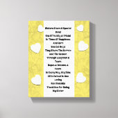 Sister Inspirerend Canvas (Voorkant)