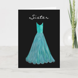 SISTER - Junior Bruidsmeisje BLAUW TURQUOISE Jurk