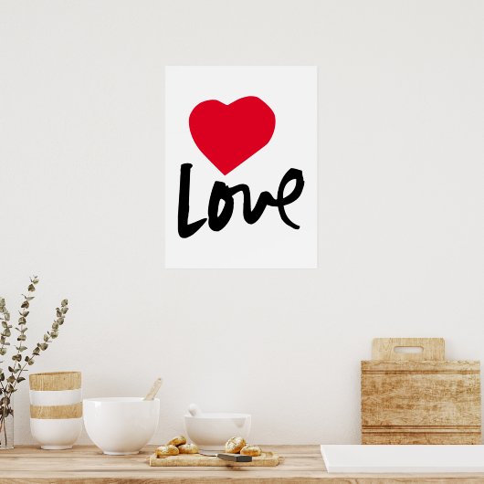 Sister Kent Love Poster (Keuken)