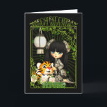 Sister Leuke Verjaardag Kaart Met Moonies China Do<br><div class="desc">Sister Leuke Verjaardag Kaart met Moonies China Doll en Tijger</div>