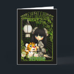 Sister Leuke Verjaardag Kaart Met Moonies China Do<br><div class="desc">Sister Leuke Verjaardag Kaart met Moonies China Doll en Tijger</div>